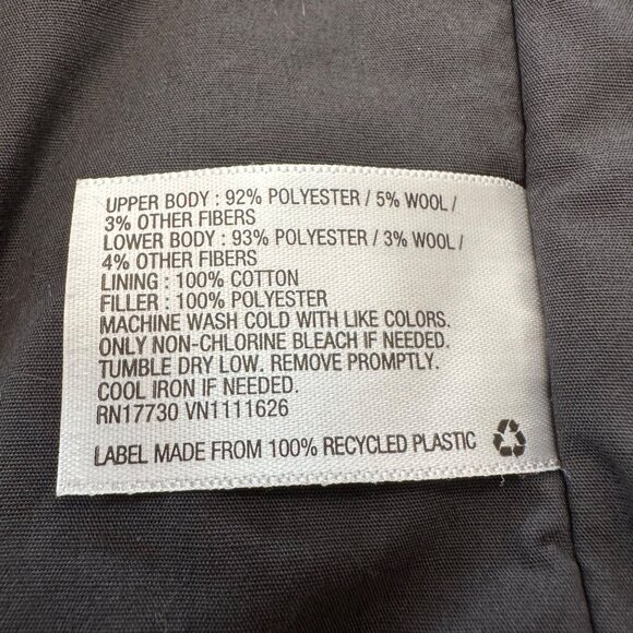 Oshkosh Genuine Kids Vest Boys 5T Red Gray Plaid Outerwear Full Zip - Picture 5 of 8